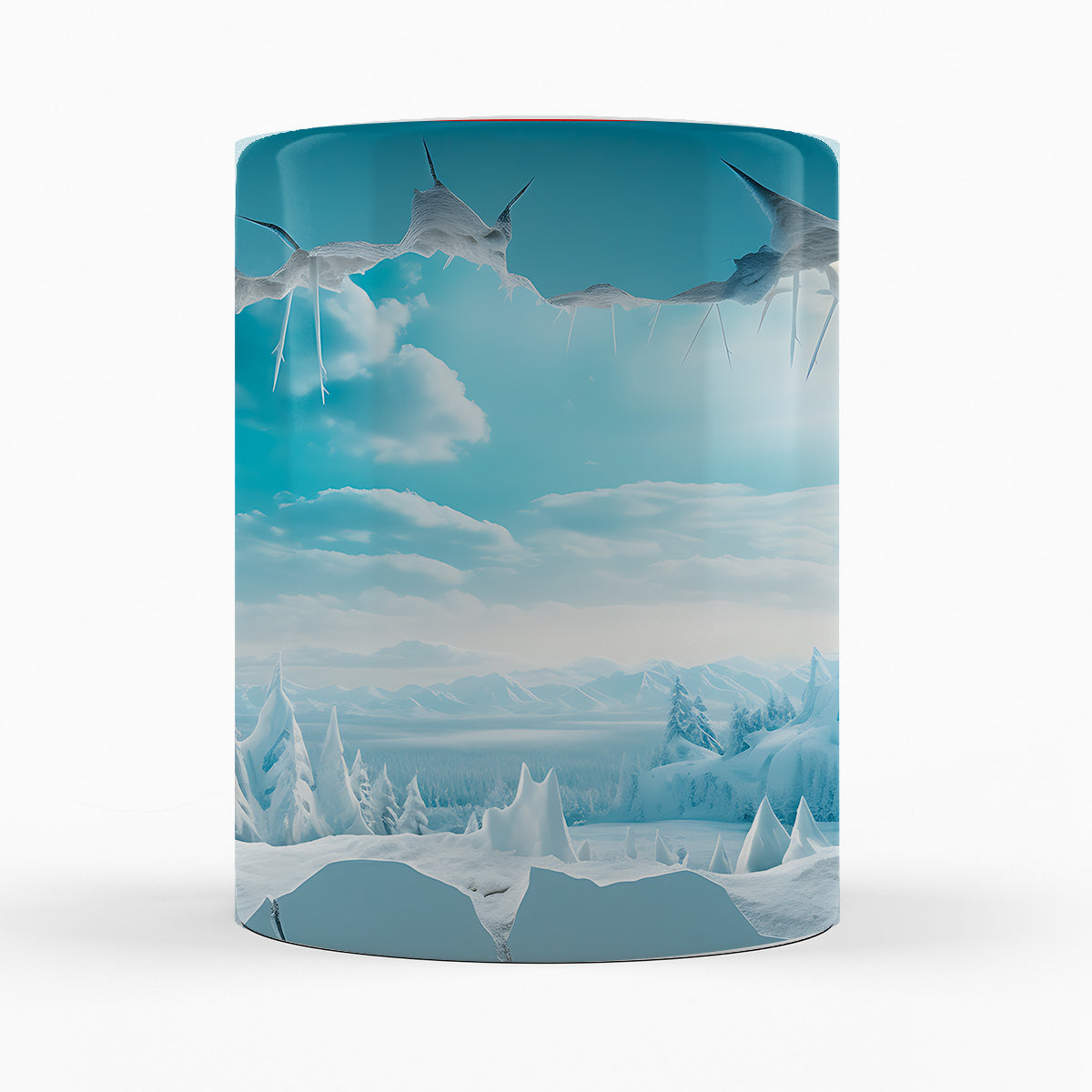 Schneelandschaft "JÄMTLAND" - 3D TASSE