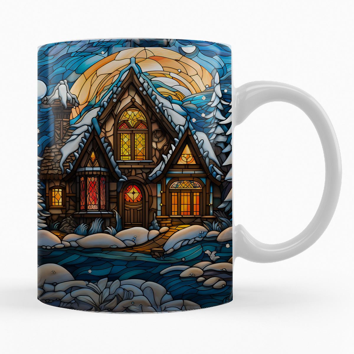 Glasmosaik "GÄLLIVARE" - TASSE