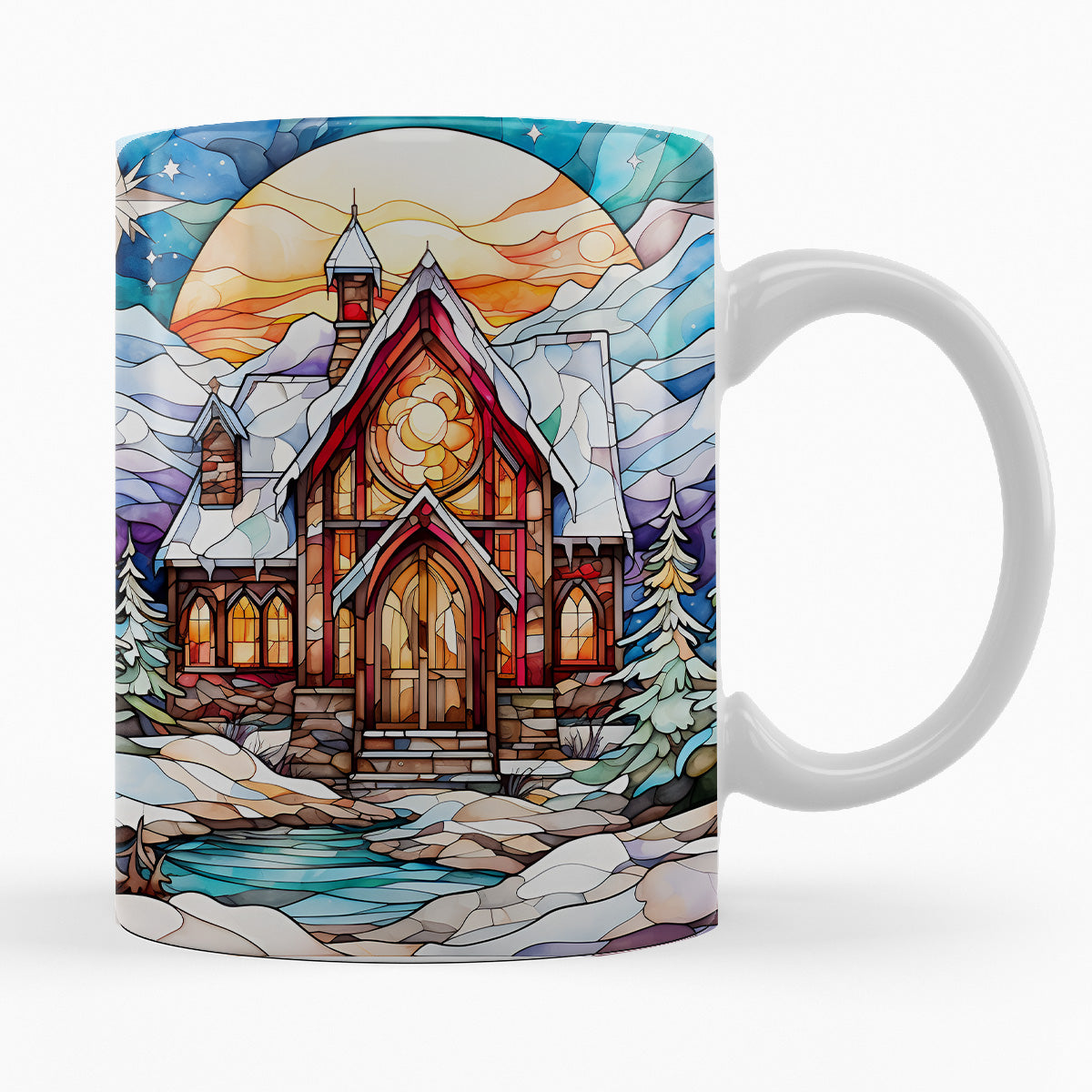 Glasmosaik "KIRUNA" - TASSE