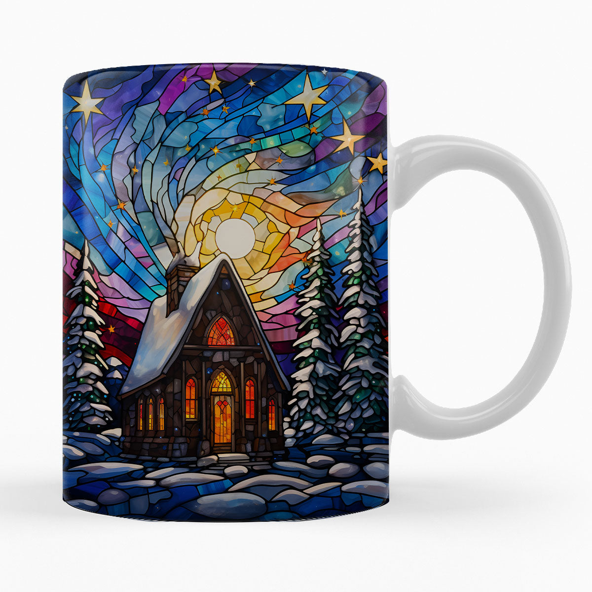 Glasmosaik "MALMBERGET" - TASSE