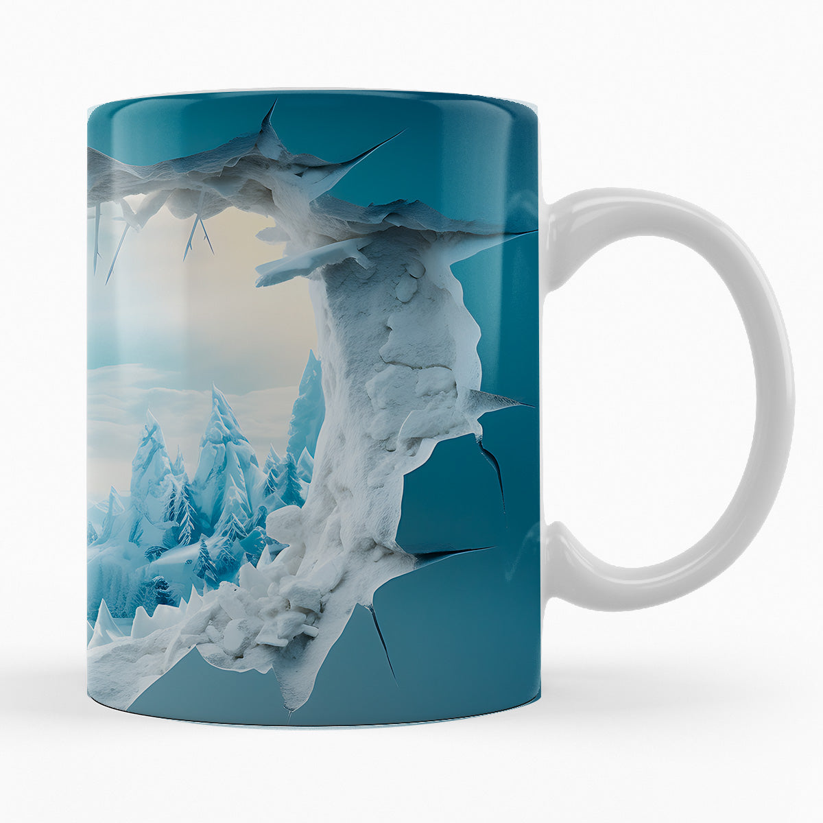 Schneelandschaft "JÄMTLAND" - 3D TASSE
