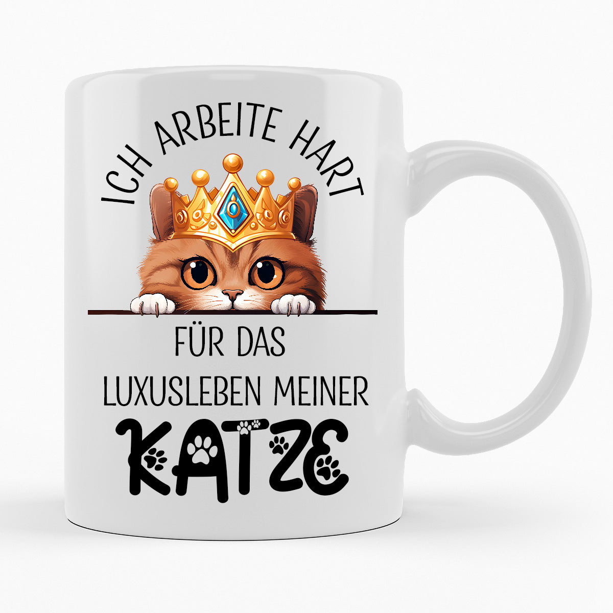 DAS LUXUSLEBEN MEINER KATZE - TASSE
