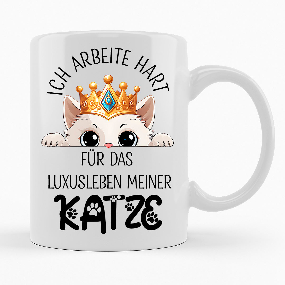 DAS LUXUSLEBEN MEINER KATZE - TASSE