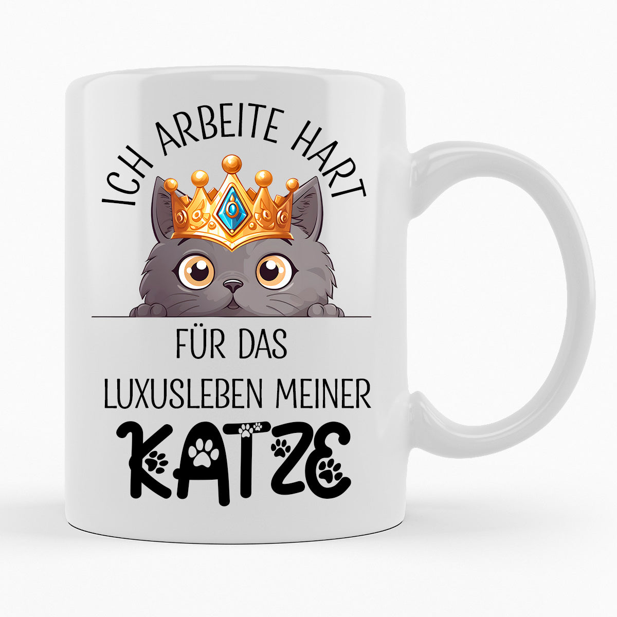 DAS LUXUSLEBEN MEINER KATZE - TASSE