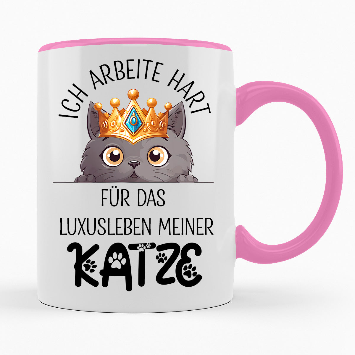 DAS LUXUSLEBEN MEINER KATZE - TASSE