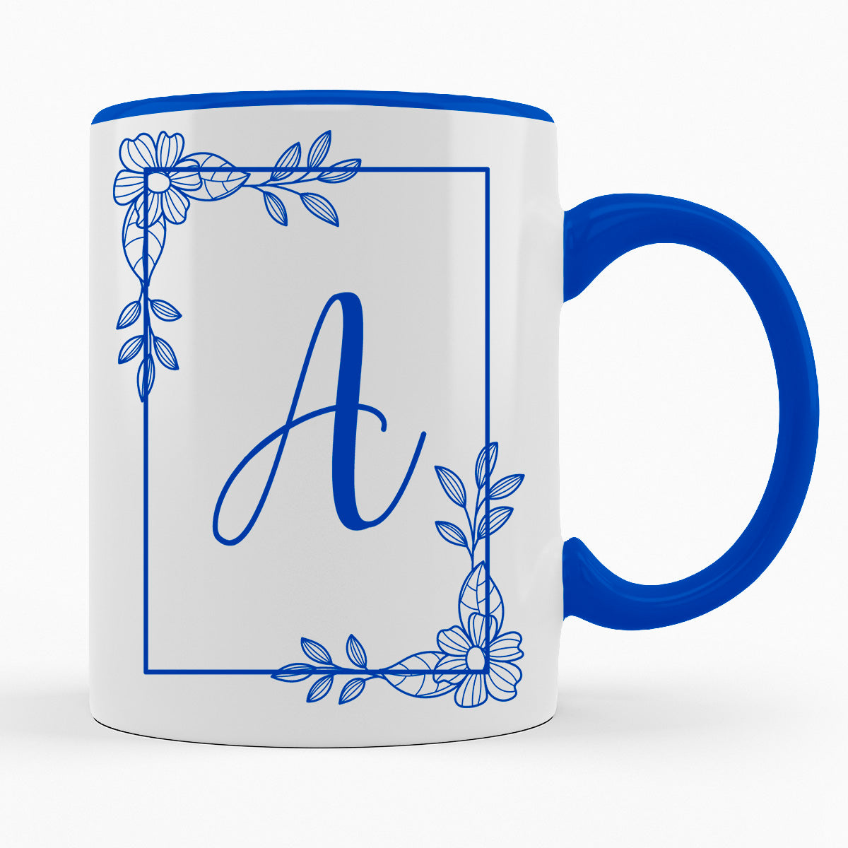 A-Z Buchstaben | Alphabet - TASSE IN BLAU