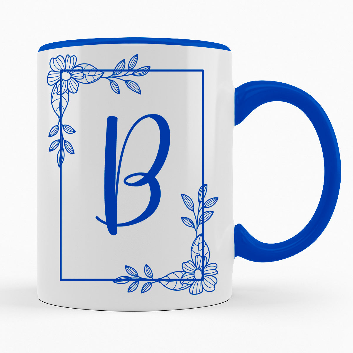 A-Z Buchstaben | Alphabet - TASSE IN BLAU