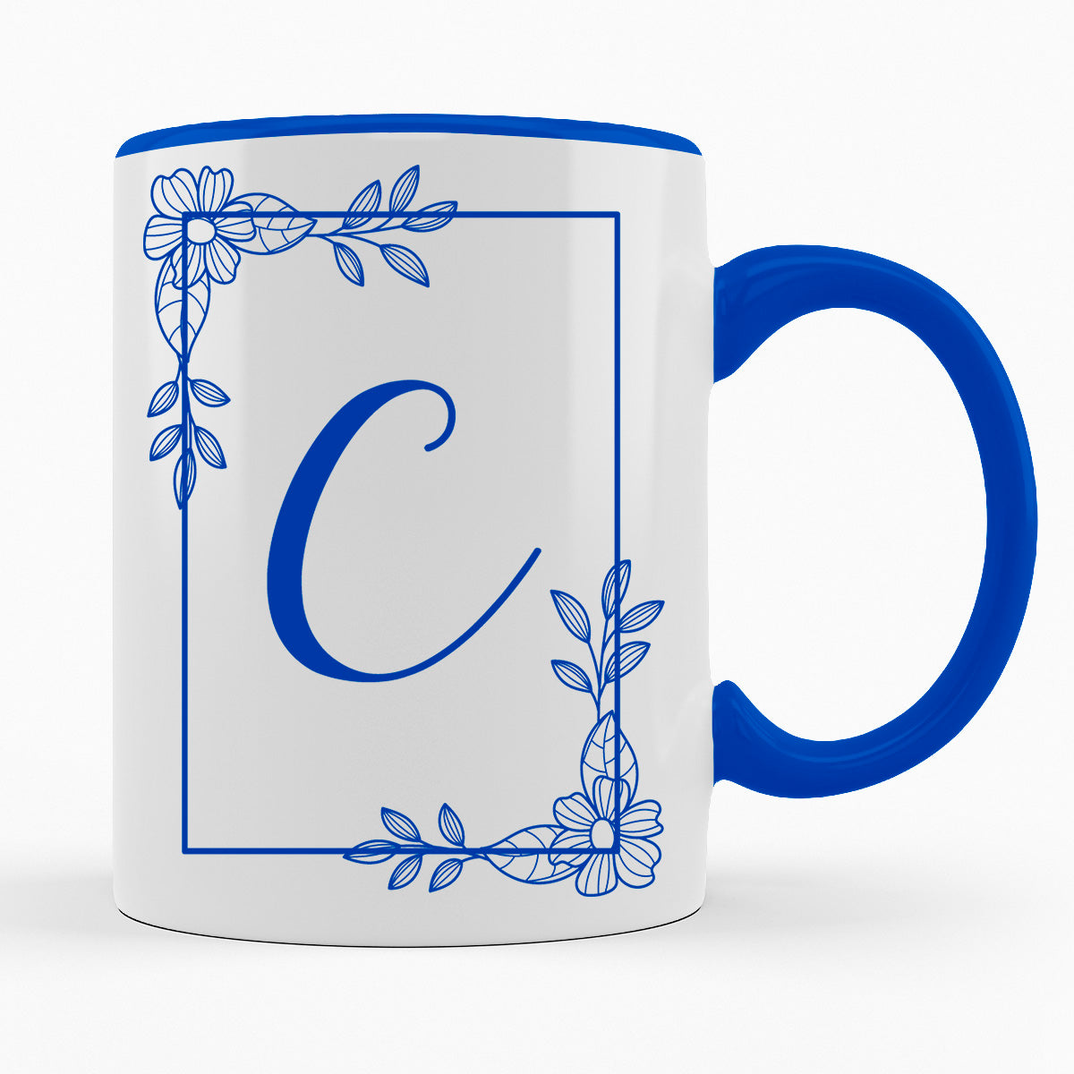 A-Z Buchstaben | Alphabet - TASSE IN BLAU