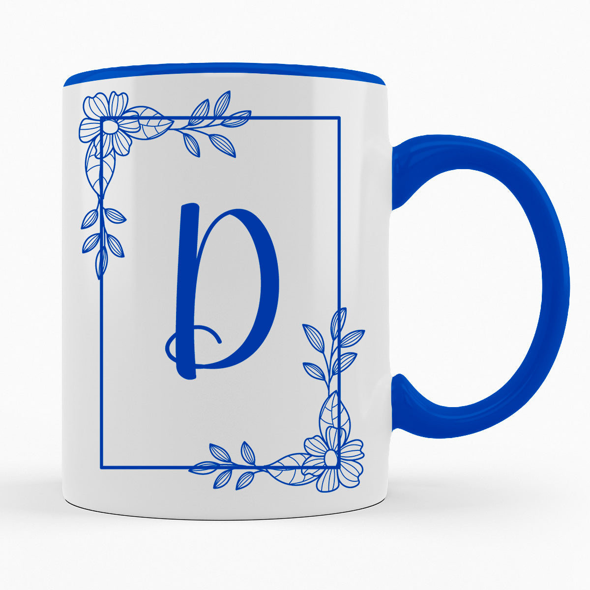 A-Z Buchstaben | Alphabet - TASSE IN BLAU