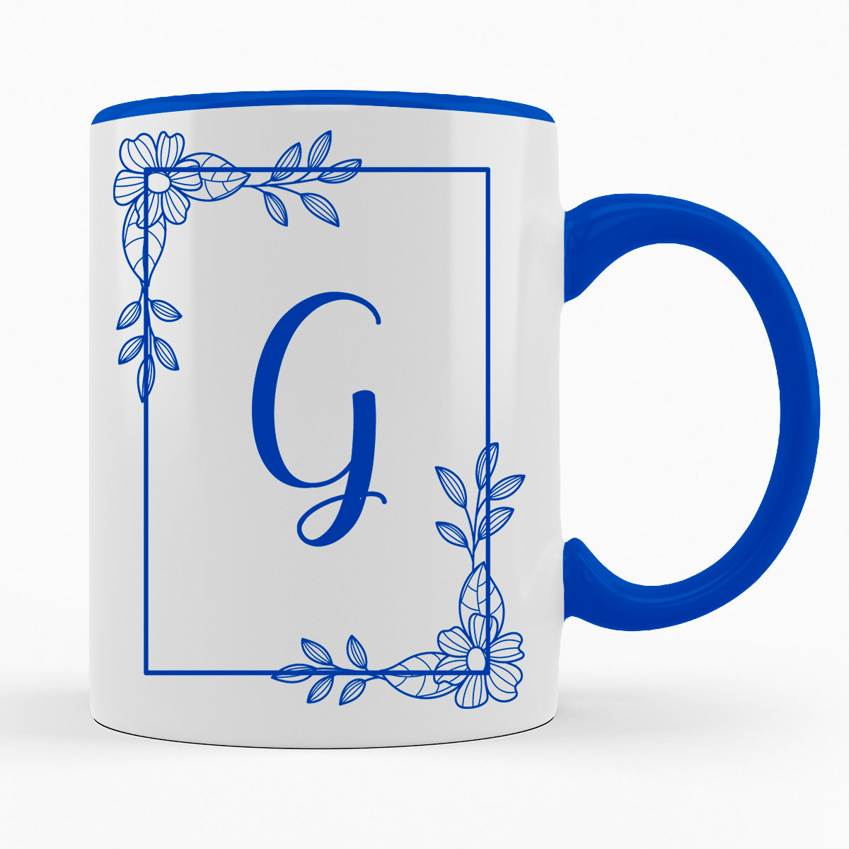A-Z Buchstaben | Alphabet - TASSE IN BLAU