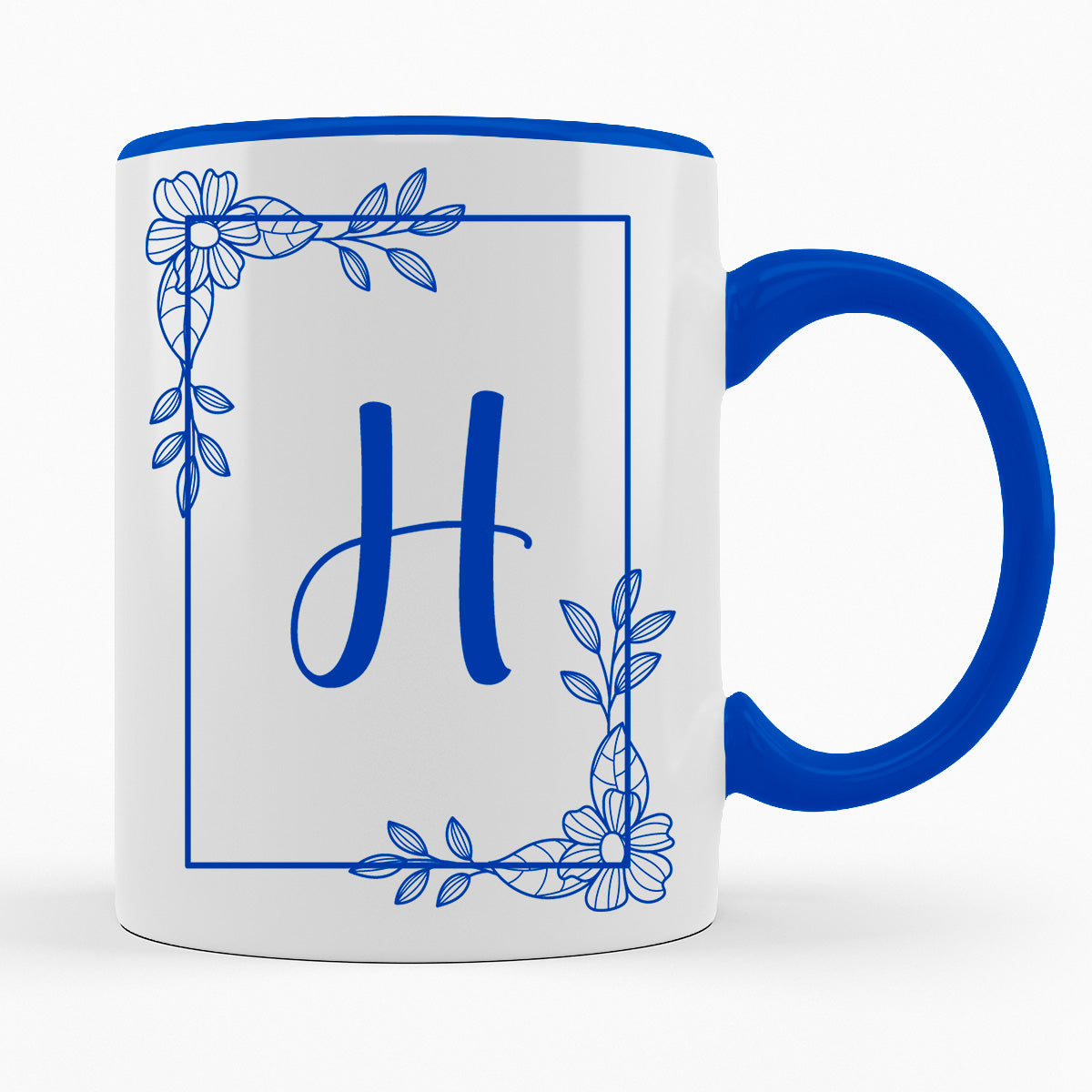 A-Z Buchstaben | Alphabet - TASSE IN BLAU