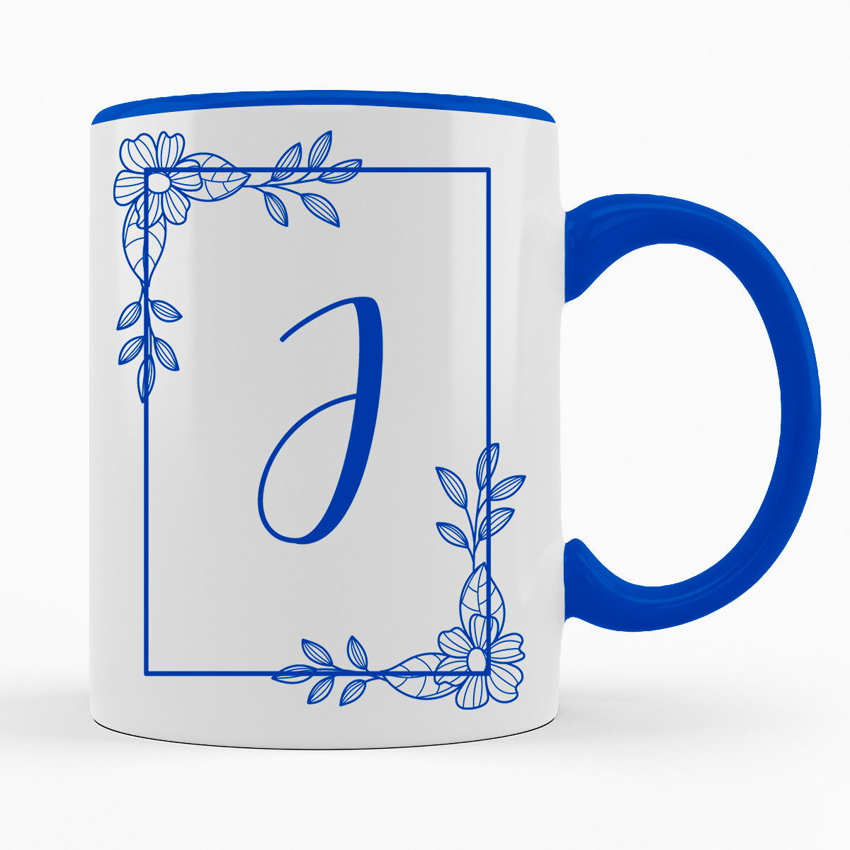 A-Z Buchstaben | Alphabet - TASSE IN BLAU