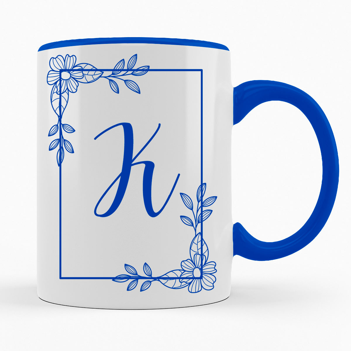 A-Z Buchstaben | Alphabet - TASSE IN BLAU