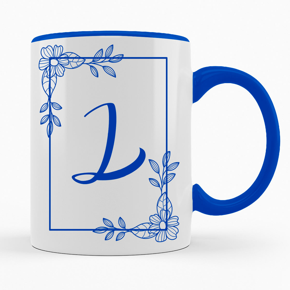 A-Z Buchstaben | Alphabet - TASSE IN BLAU