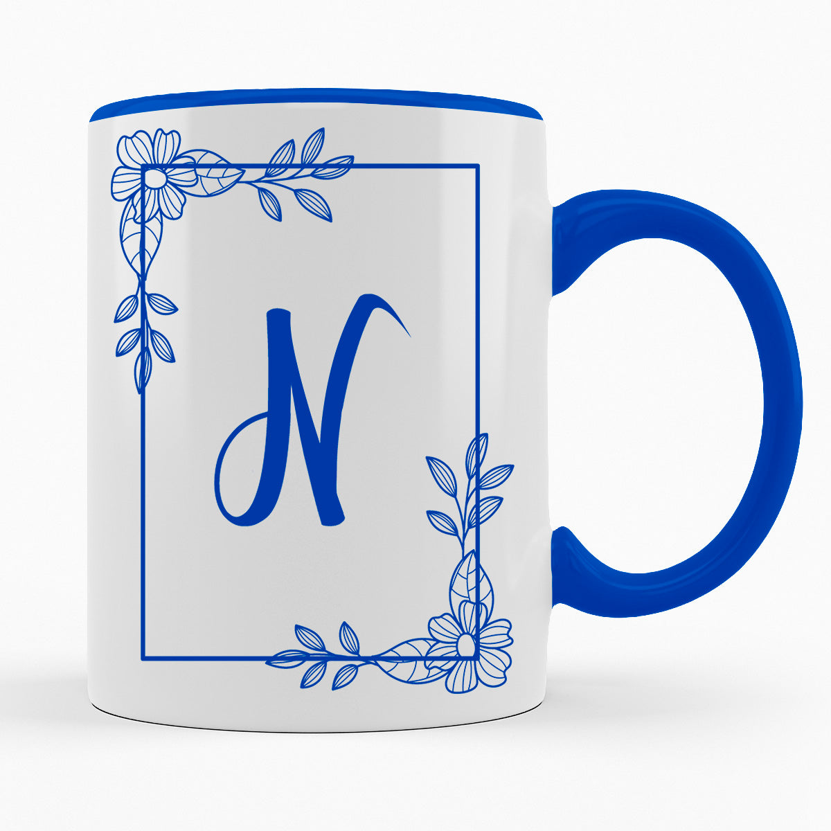 A-Z Buchstaben | Alphabet - TASSE IN BLAU