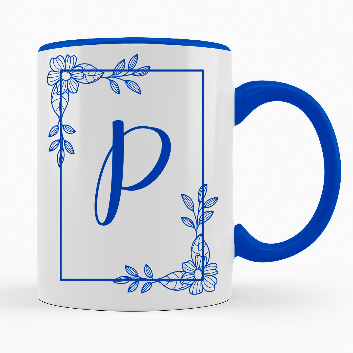 A-Z Buchstaben | Alphabet - TASSE IN BLAU