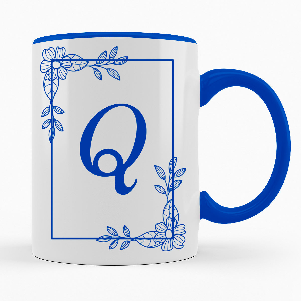 A-Z Buchstaben | Alphabet - TASSE IN BLAU