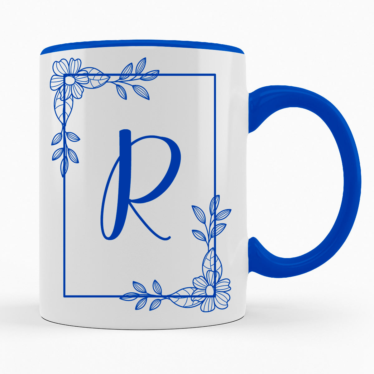 A-Z Buchstaben | Alphabet - TASSE IN BLAU