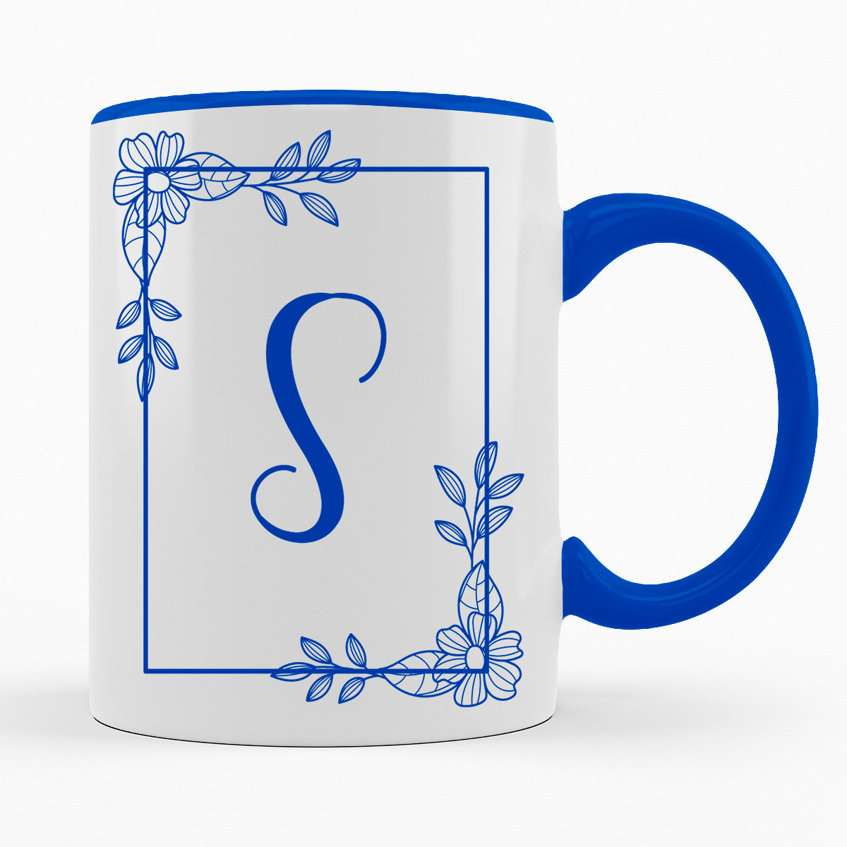 A-Z Buchstaben | Alphabet - TASSE IN BLAU