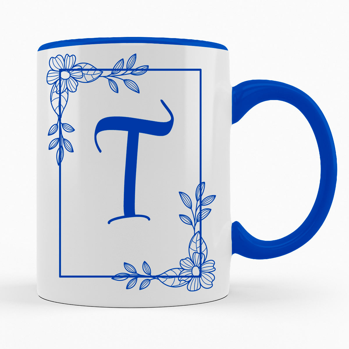 A-Z Buchstaben | Alphabet - TASSE IN BLAU