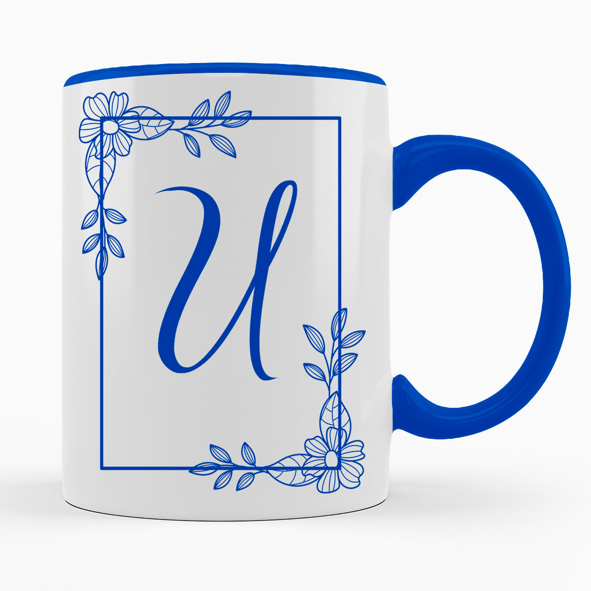 A-Z Buchstaben | Alphabet - TASSE IN BLAU