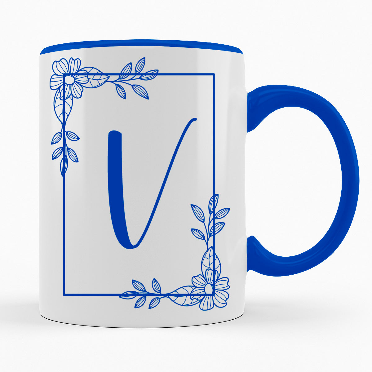 A-Z Buchstaben | Alphabet - TASSE IN BLAU