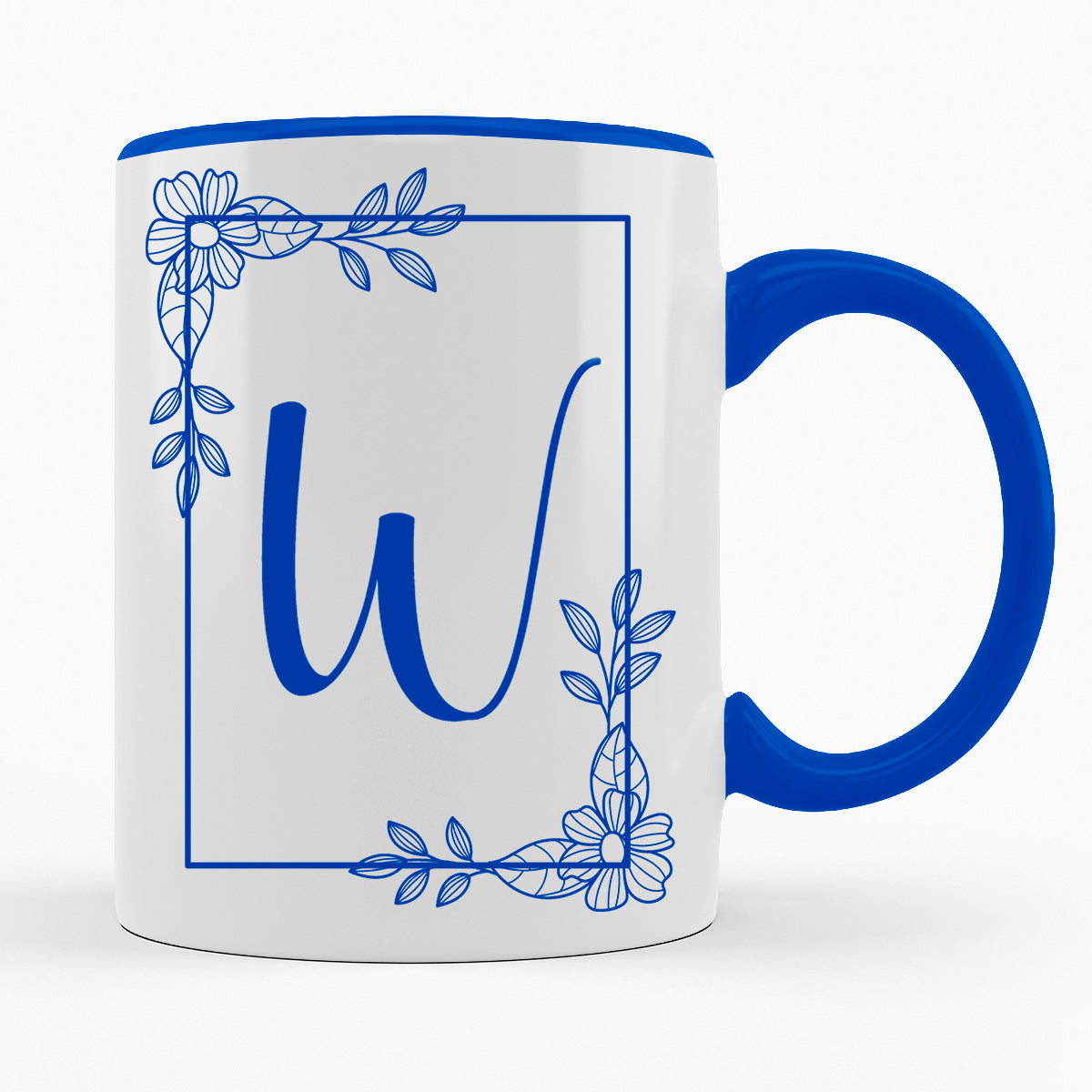 A-Z Buchstaben | Alphabet - TASSE IN BLAU