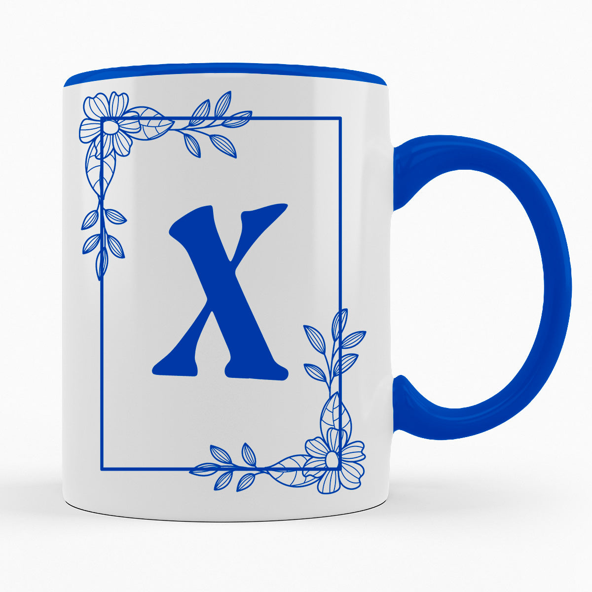 A-Z Buchstaben | Alphabet - TASSE IN BLAU