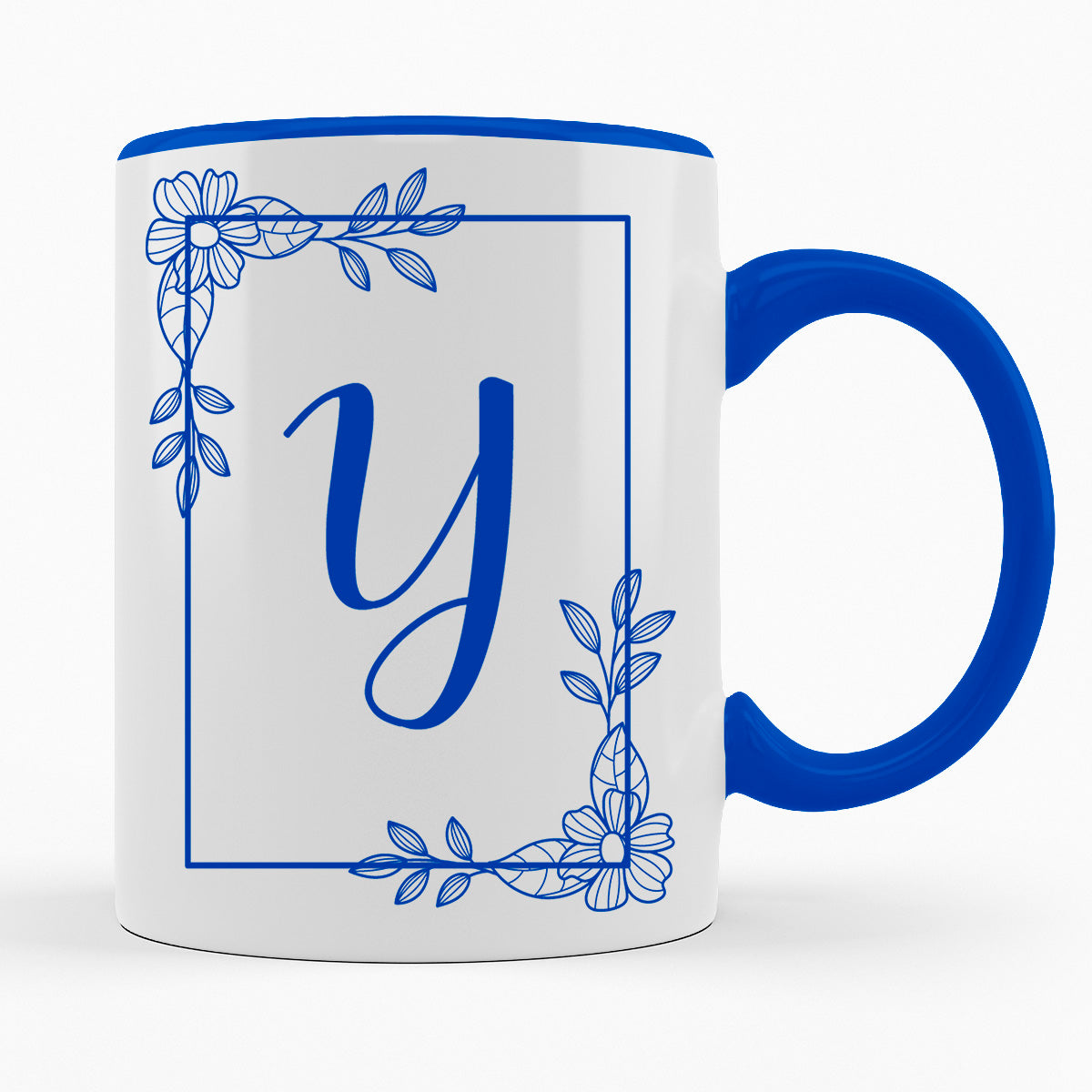 A-Z Buchstaben | Alphabet - TASSE IN BLAU