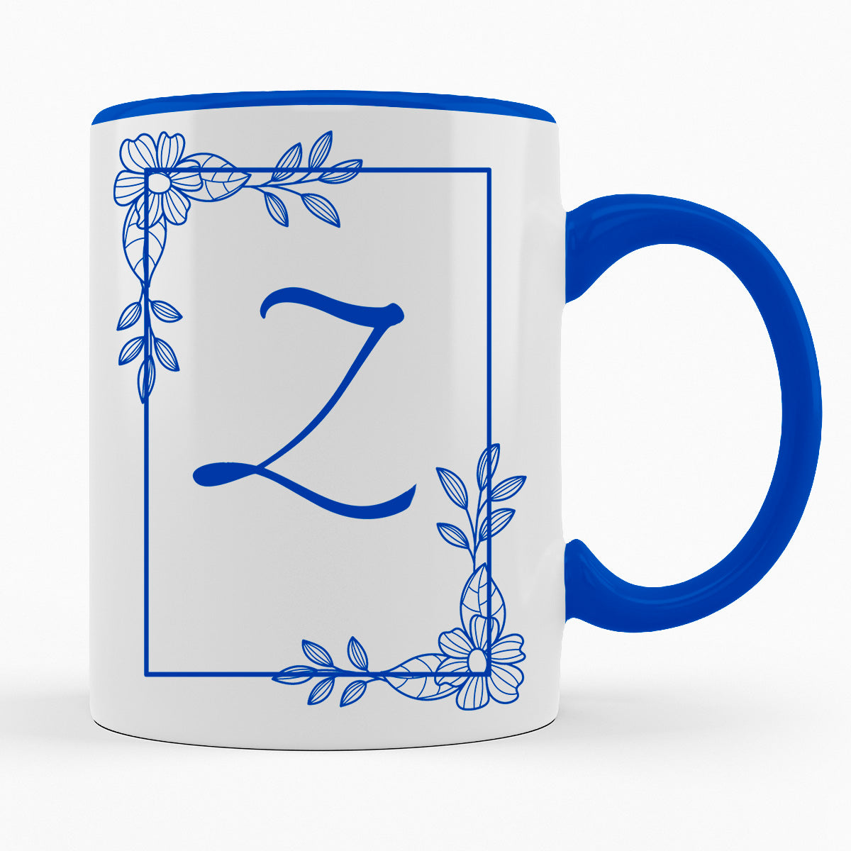 A-Z Buchstaben | Alphabet - TASSE IN BLAU