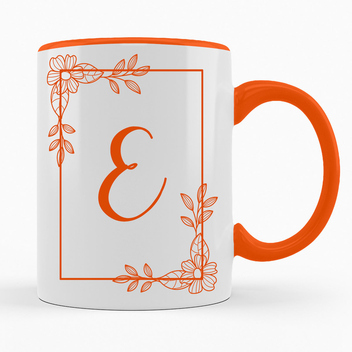 A-Z Buchstaben | Alphabet - TASSE IN ORANGE