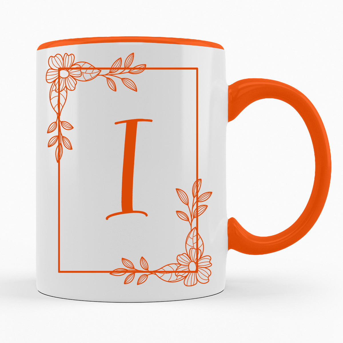 A-Z Buchstaben | Alphabet - TASSE IN ORANGE