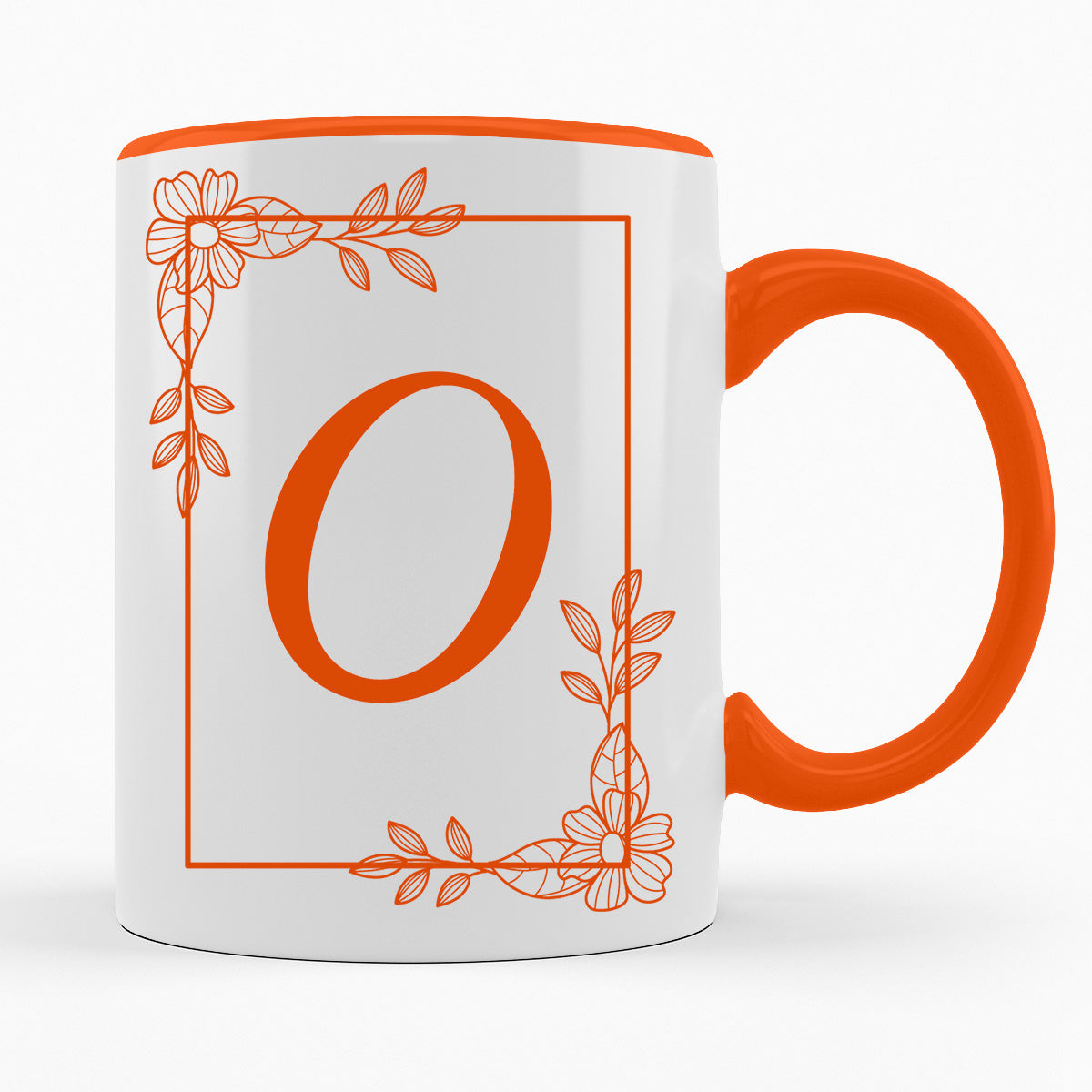 A-Z Buchstaben | Alphabet - TASSE IN ORANGE