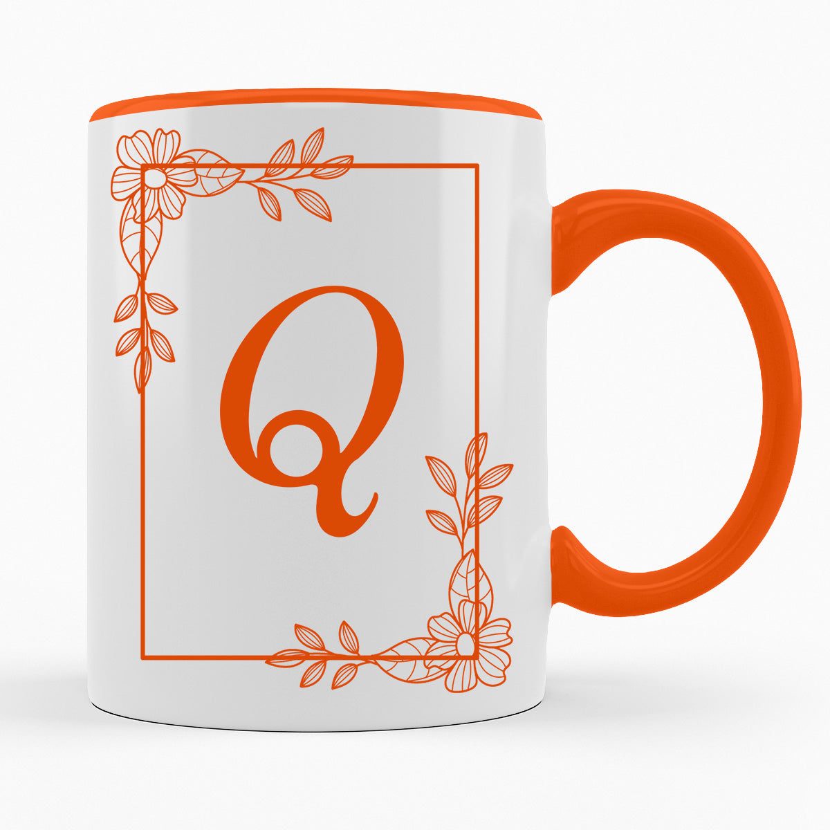 A-Z Buchstaben | Alphabet - TASSE IN ORANGE