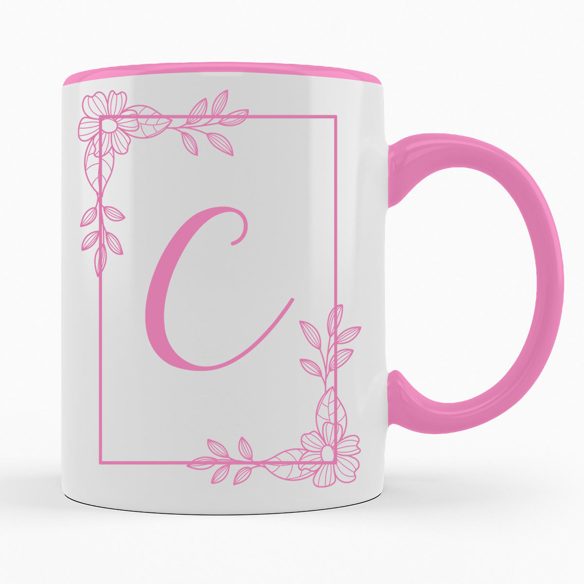 A-Z Buchstaben | Alphabet - TASSE IN ROSA
