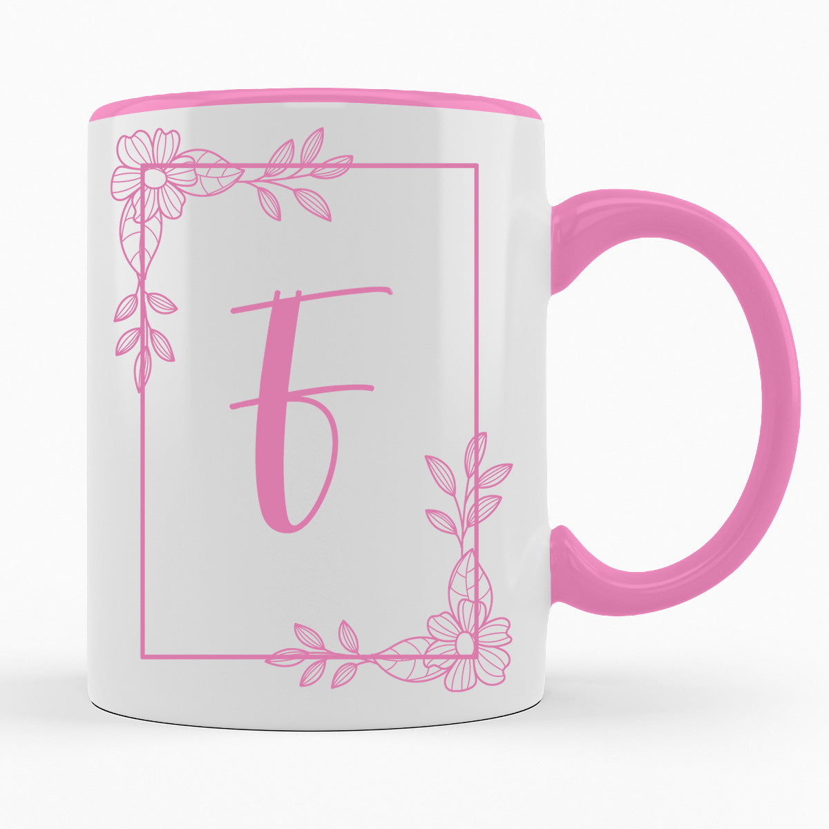 A-Z Buchstaben | Alphabet - TASSE IN ROSA