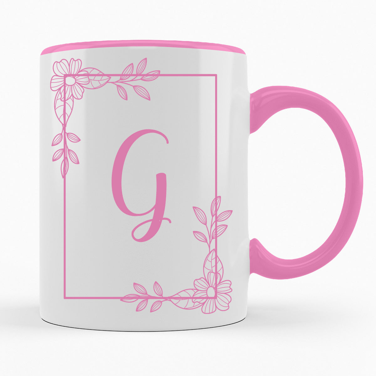 A-Z Buchstaben | Alphabet - TASSE IN ROSA