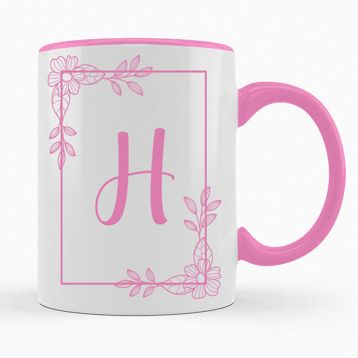 A-Z Buchstaben | Alphabet - TASSE IN ROSA