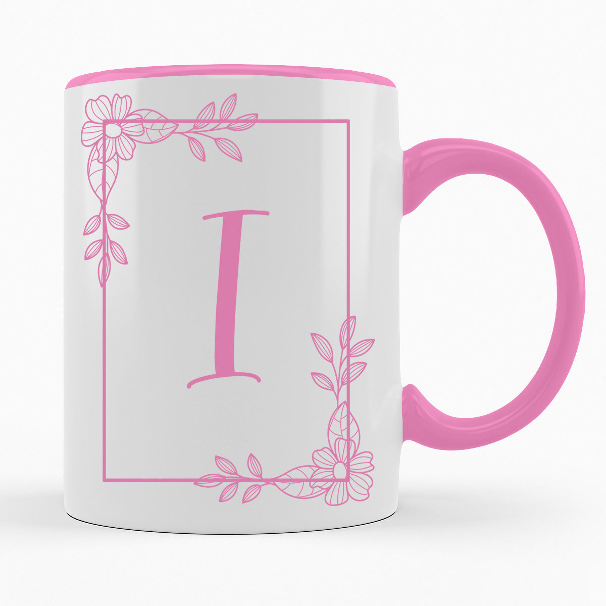 A-Z Buchstaben | Alphabet - TASSE IN ROSA