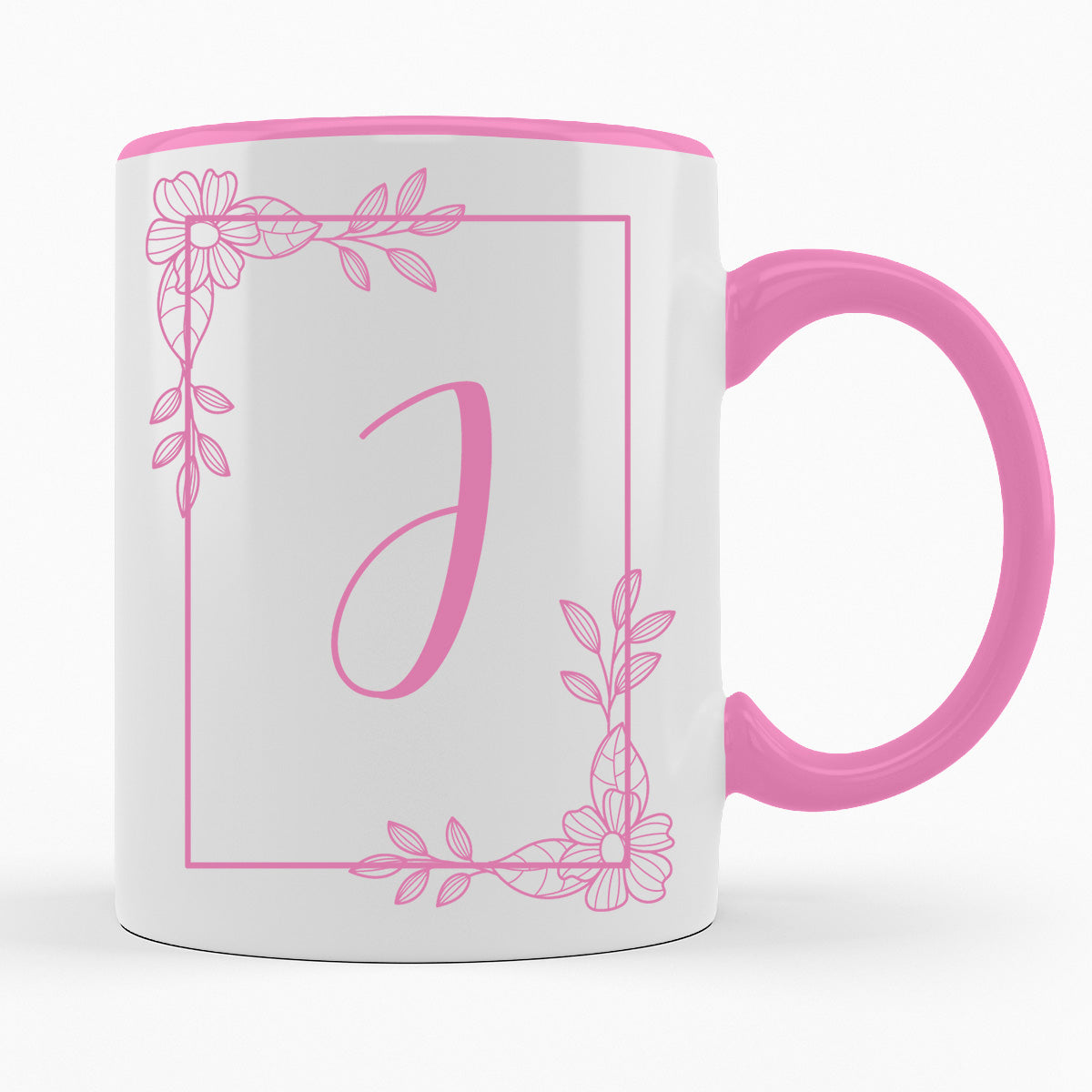 A-Z Buchstaben | Alphabet - TASSE IN ROSA