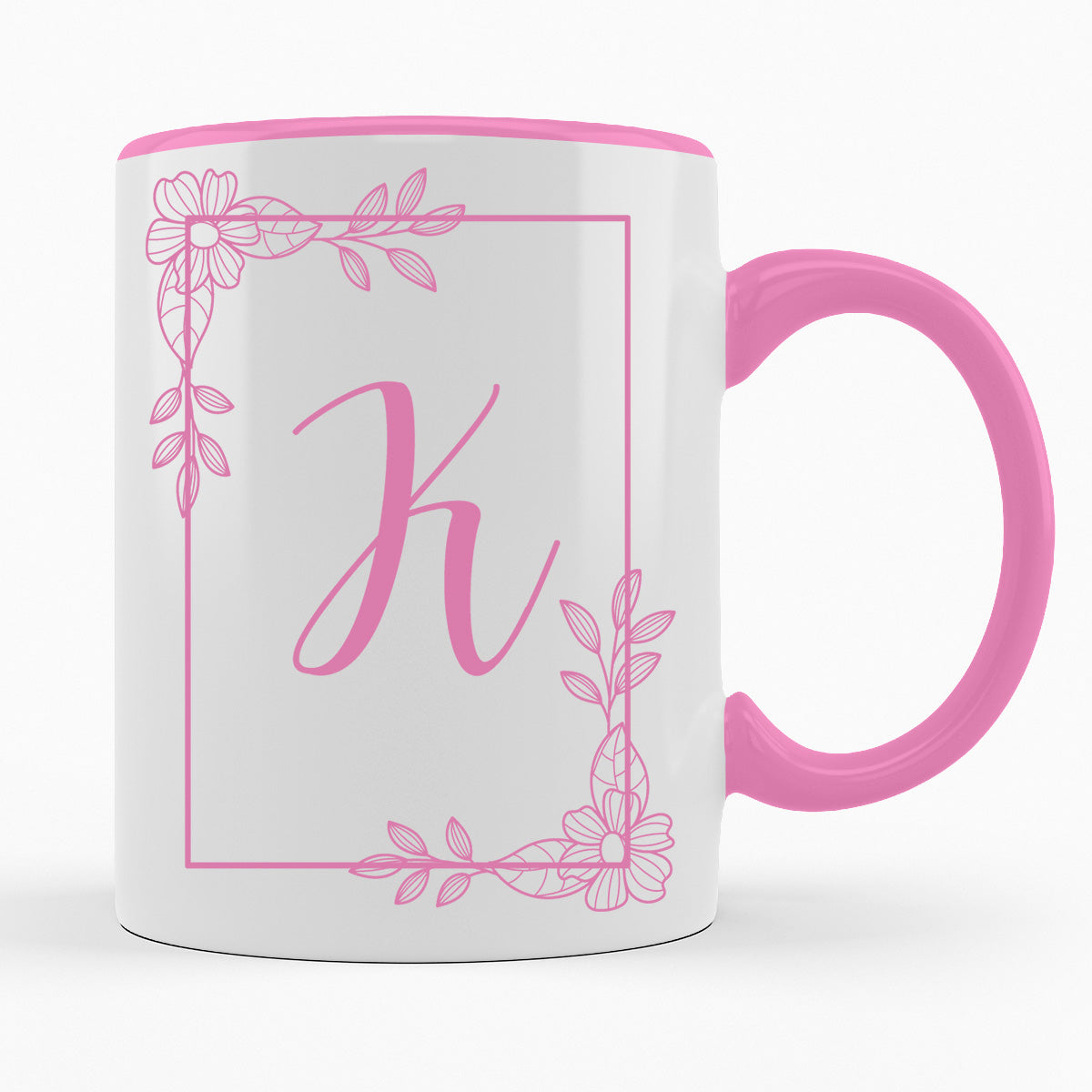 A-Z Buchstaben | Alphabet - TASSE IN ROSA