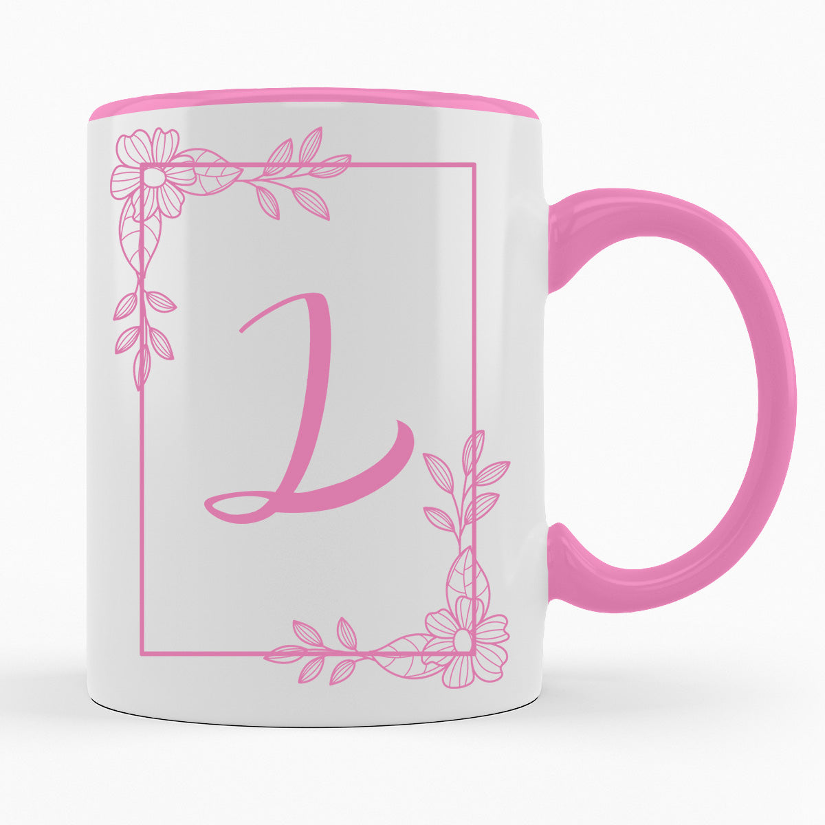 A-Z Buchstaben | Alphabet - TASSE IN ROSA
