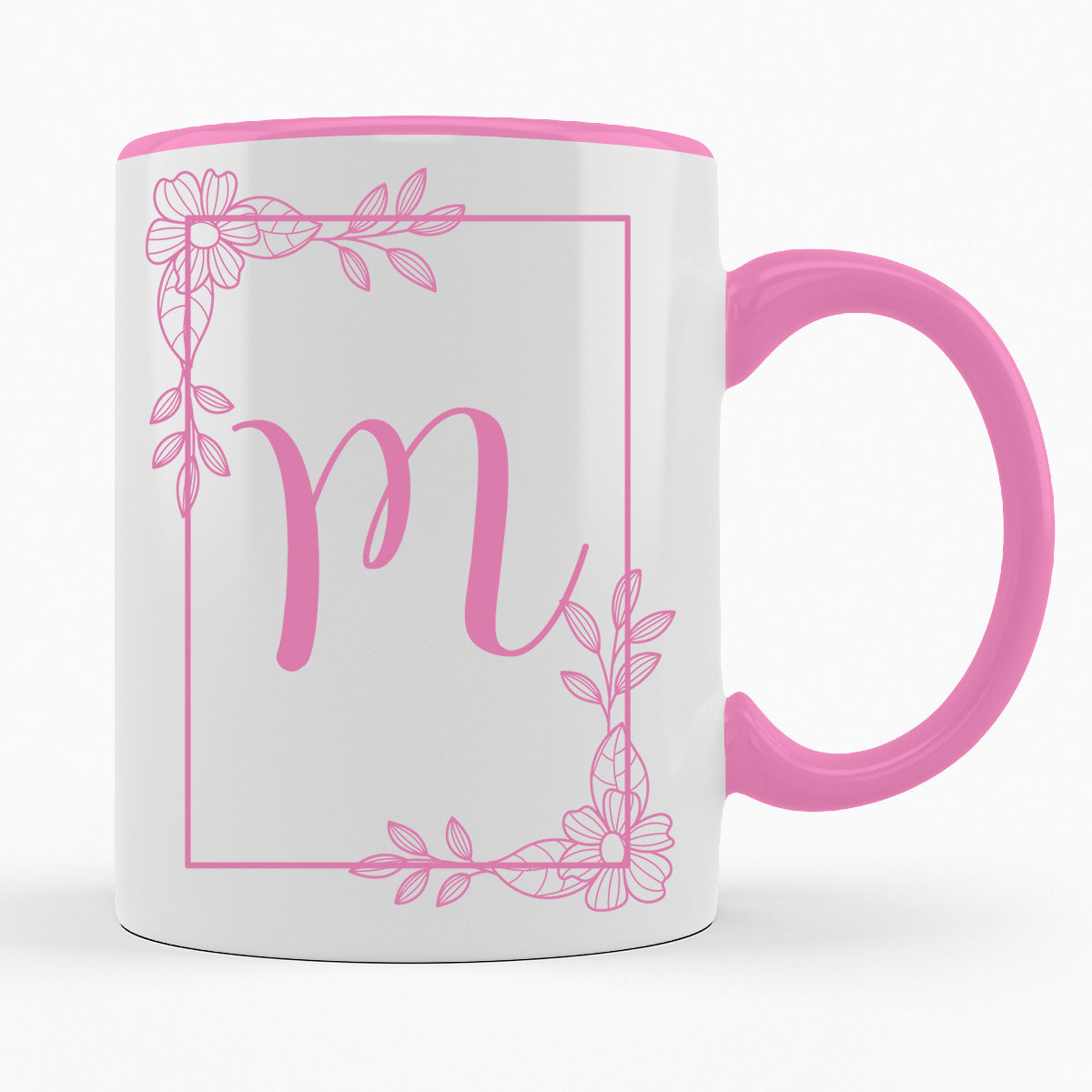 A-Z Buchstaben | Alphabet - TASSE IN ROSA