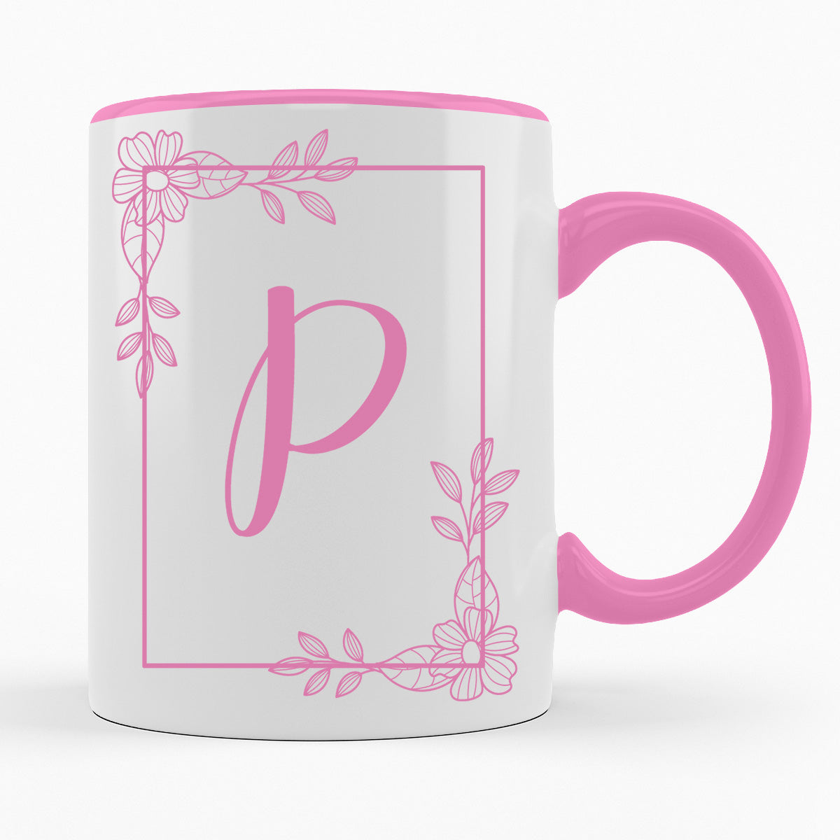 A-Z Buchstaben | Alphabet - TASSE IN ROSA
