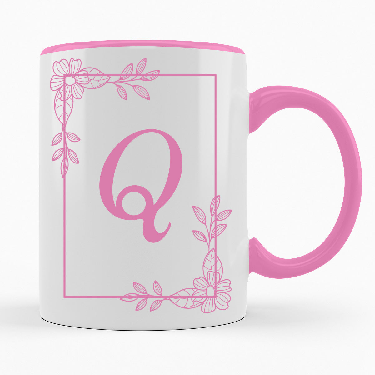 A-Z Buchstaben | Alphabet - TASSE IN ROSA