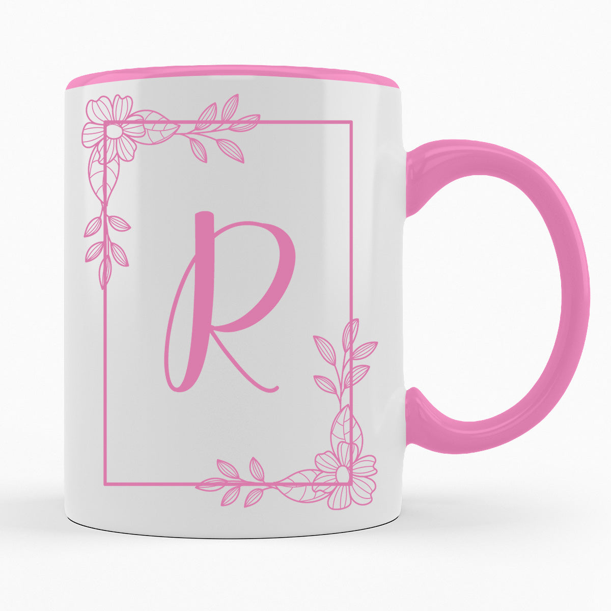 A-Z Buchstaben | Alphabet - TASSE IN ROSA