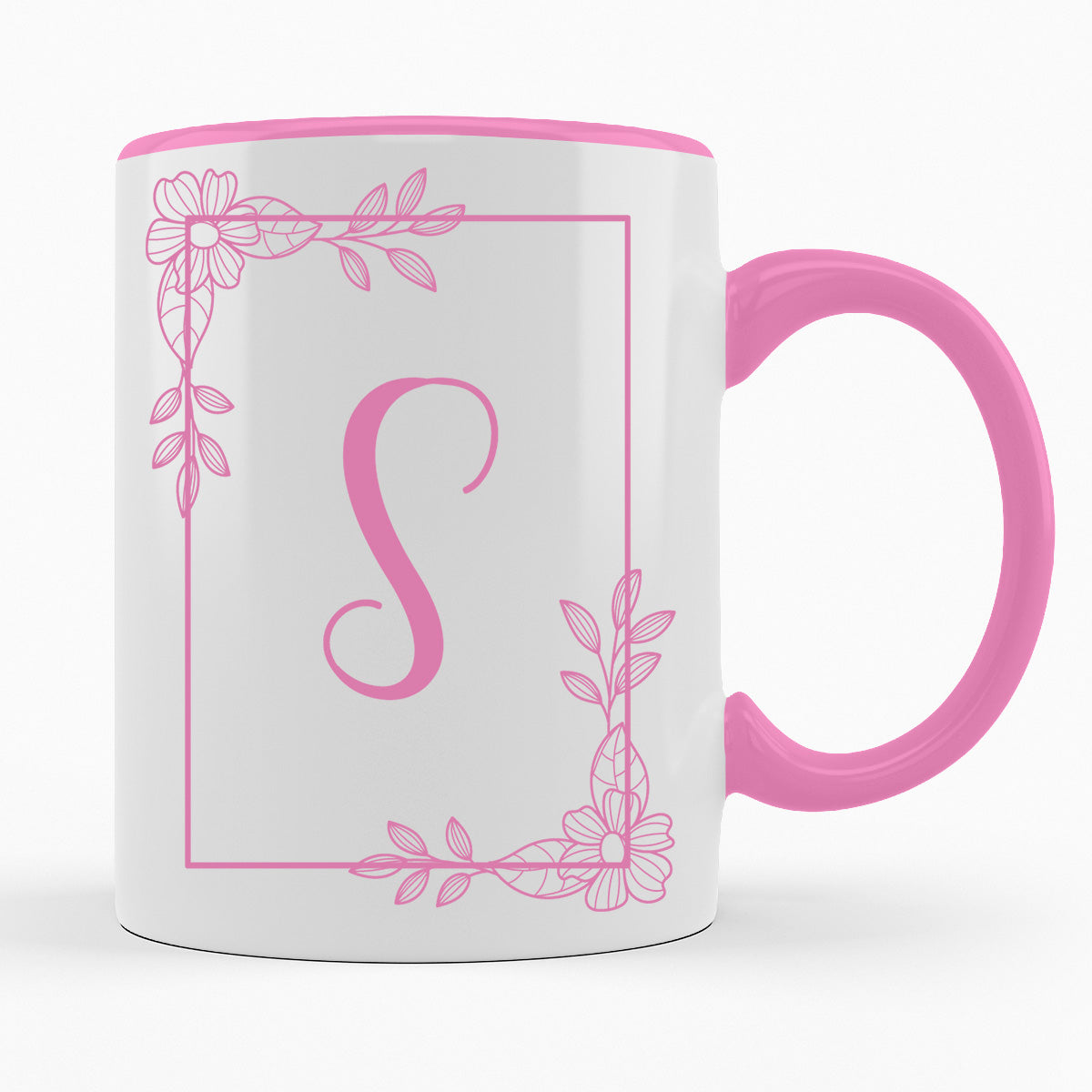 A-Z Buchstaben | Alphabet - TASSE IN ROSA