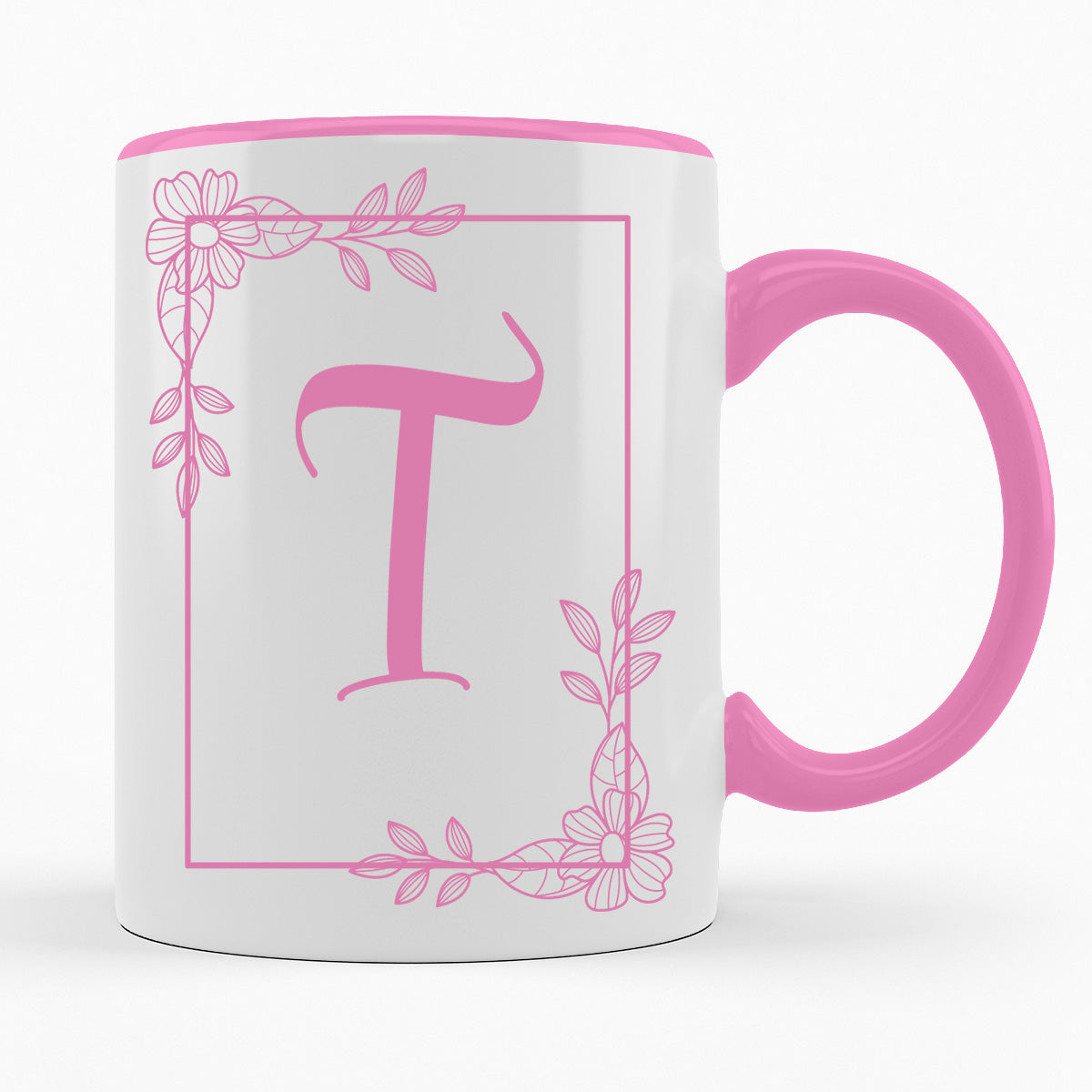 A-Z Buchstaben | Alphabet - TASSE IN ROSA
