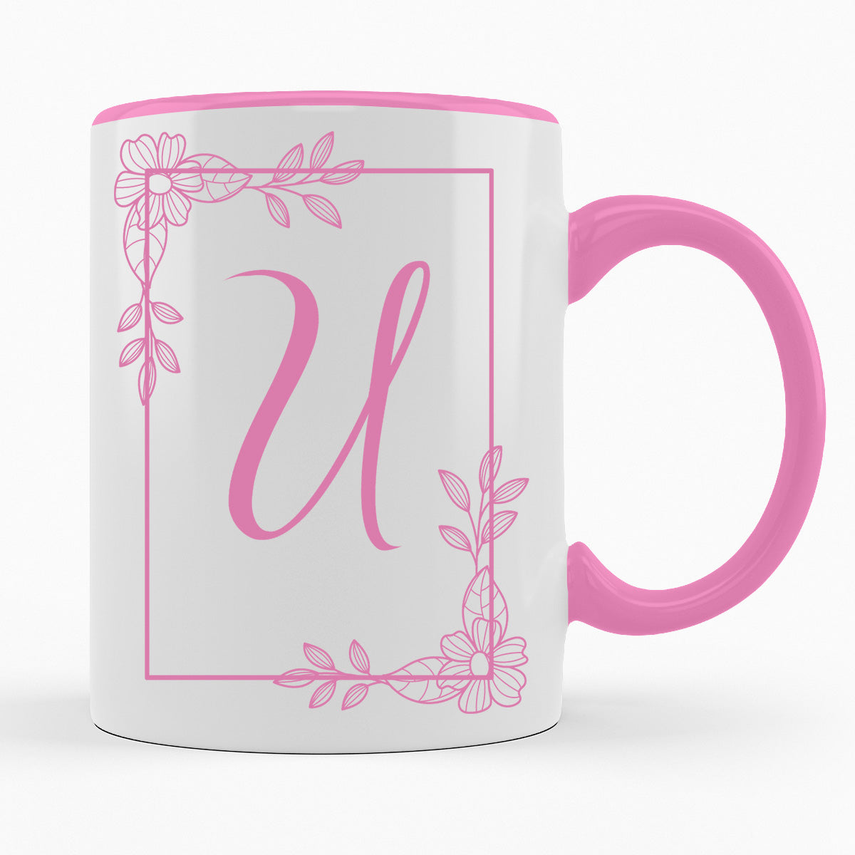 A-Z Buchstaben | Alphabet - TASSE IN ROSA