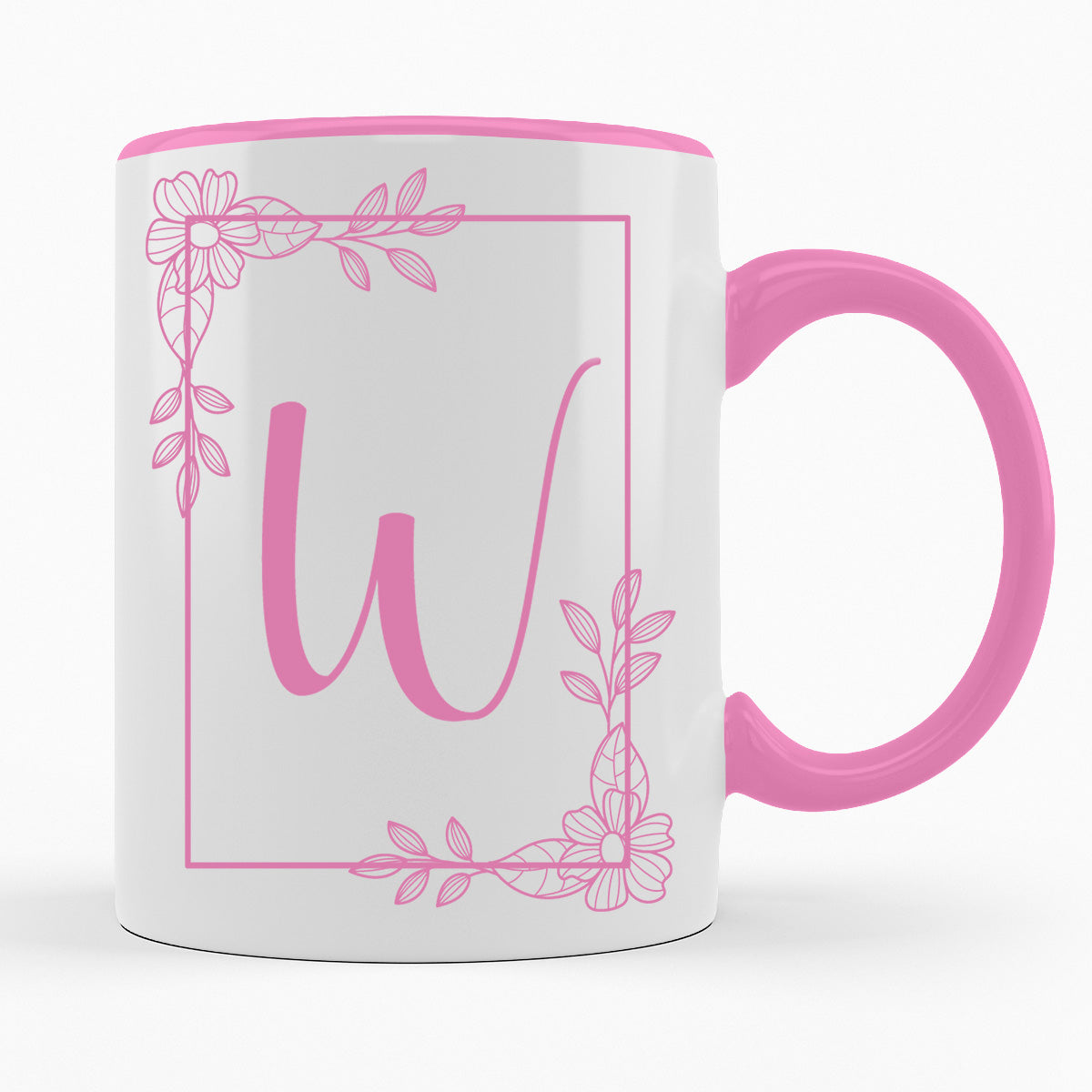 A-Z Buchstaben | Alphabet - TASSE IN ROSA
